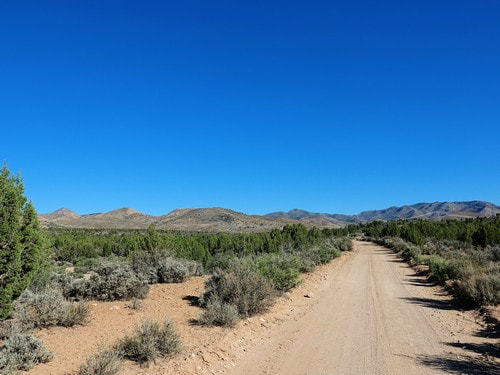 Bull Valley Mountains, Goldstrike mining district and Lone Pine Arch ...